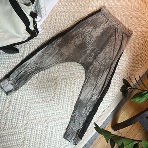 Snake pattern harem pant by religion from top shop size SMALL UK 10 EU 38 EUC